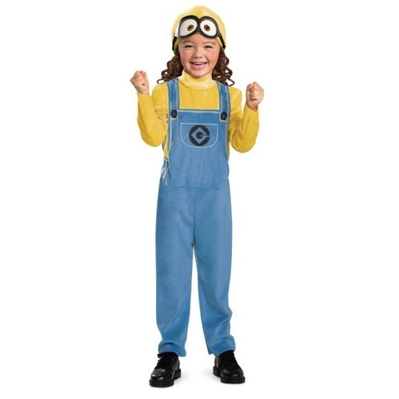 Kids Minion Costume with Goggles - Picture 3 of 8